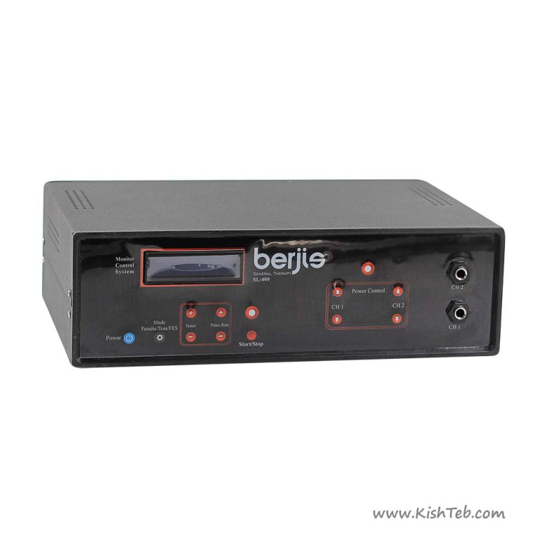 دستگاه تنس فیزیوتراپی دیجیتال 2 کانال برجیس SL400